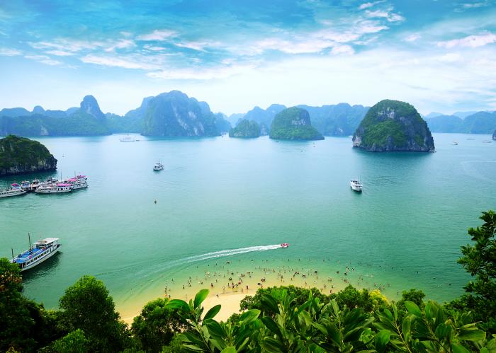 Singapore to Hong Kong via Thailand & Vietnam