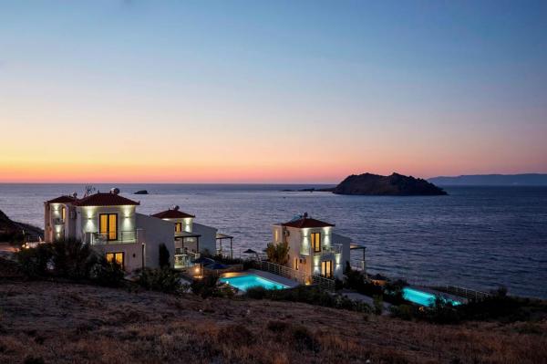 Lesbos: Seafront Villa w/5* Reviews & Private Pool